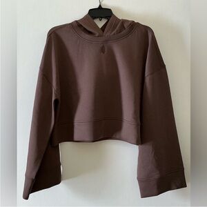 Free People Movement Playing Games Cropped Hoodie Size M